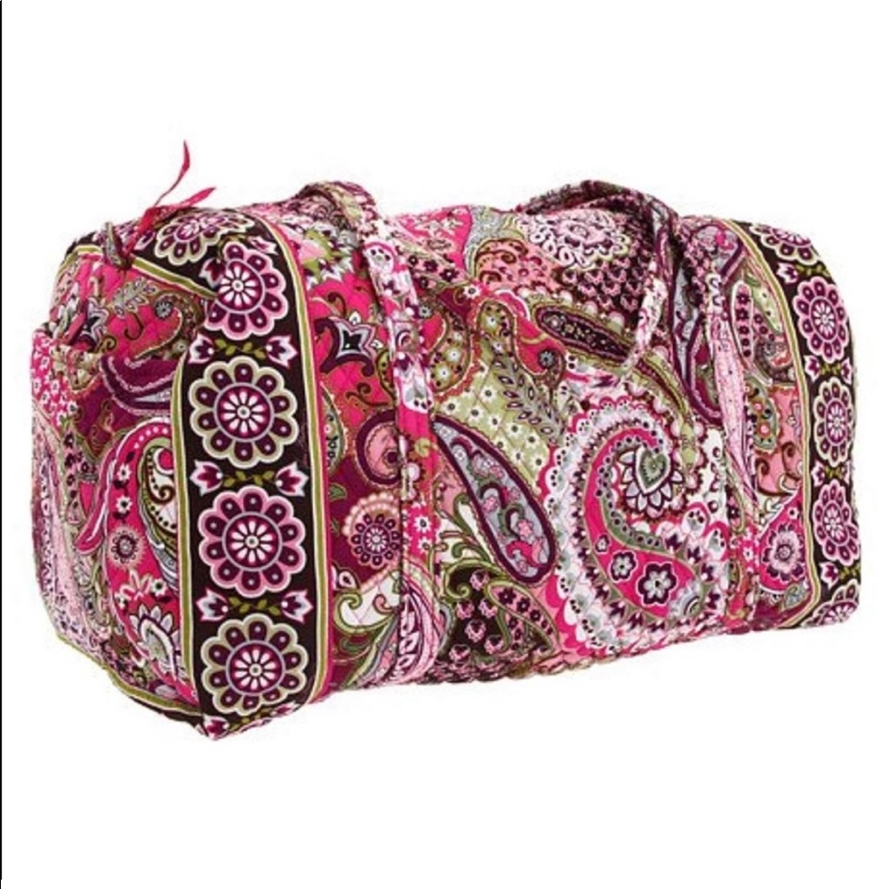 Vera Bradley Very Berry Paisley Large
Duffel Bag